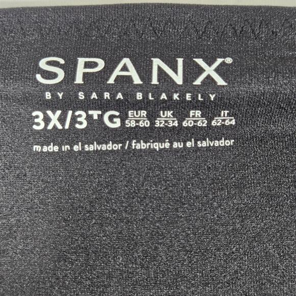Spanx Booty Boost Leggings Womens 3X NEW Blue Geo Camo Active Compression Long - Picture 6 of 12